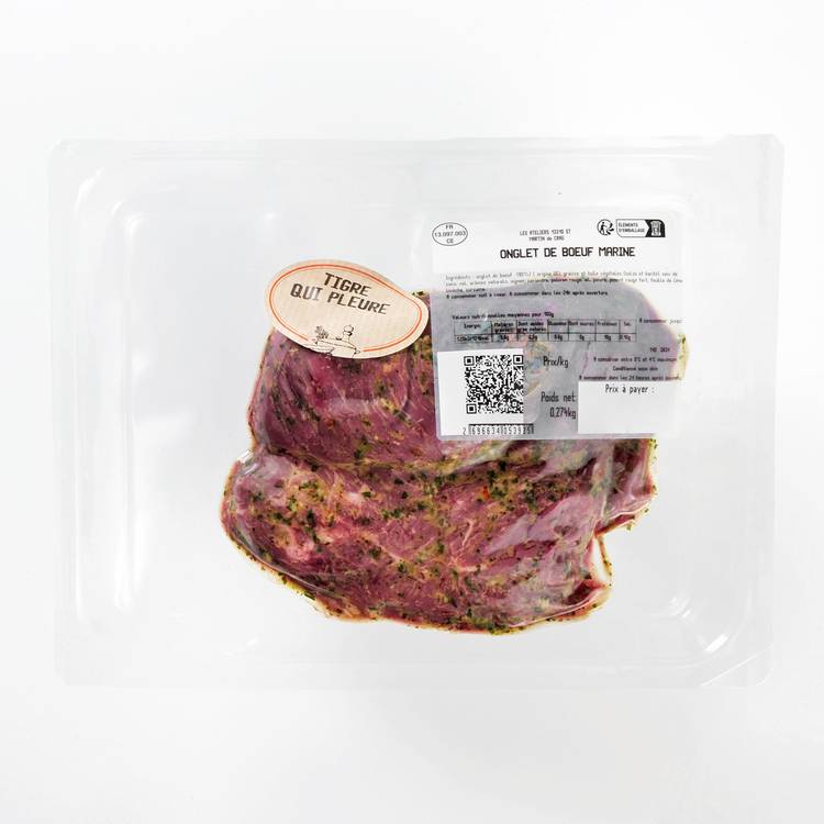 L'Onglet  de boeuf mariné  Tigre qui pleure - 2
