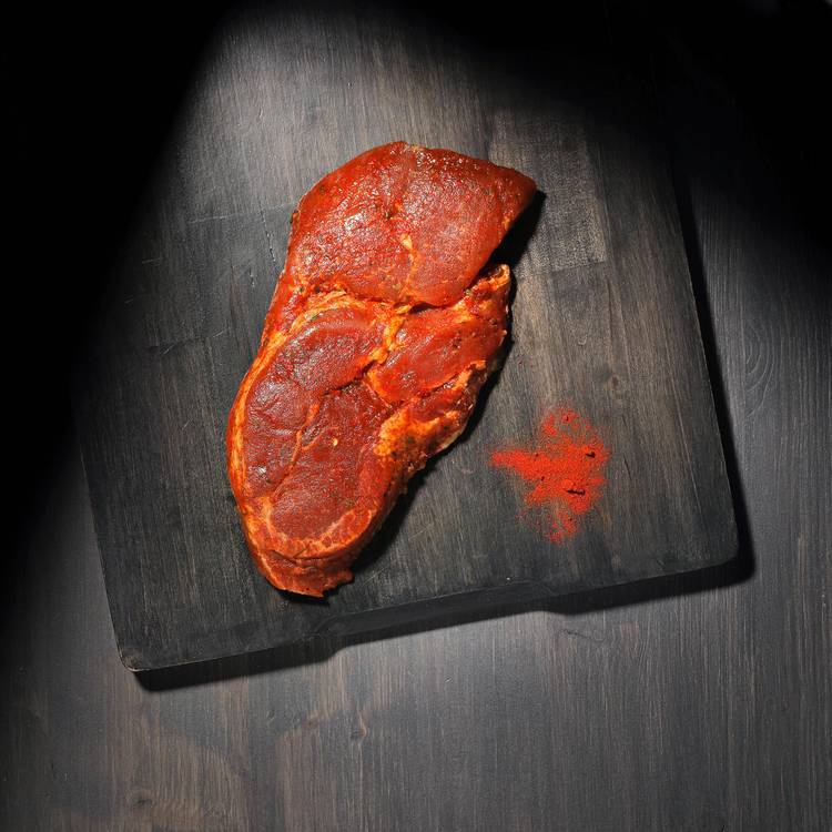 La Côte de porc échine tex mex
