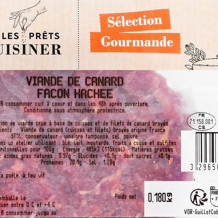 La viande de canard façon hachée - 3
