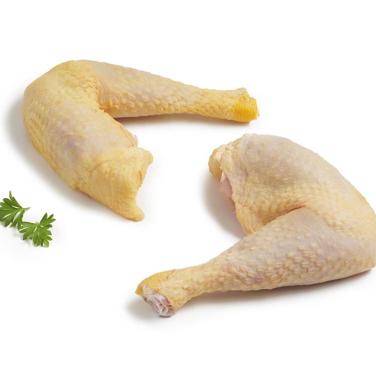 Les 2 Cuisses de poulet fermier jaune des Landes Label Rouge & IGP - 2