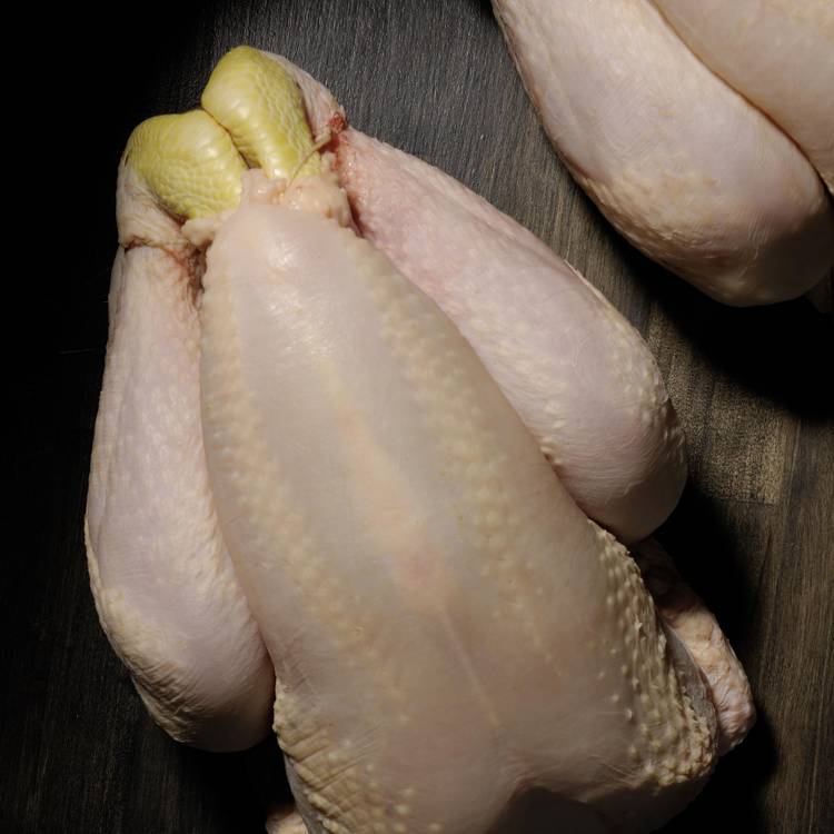 Le Poulet fermier jaune d'Ardèche Label Rouge IGP 1,5 kg