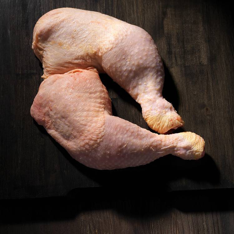 Les 2 Cuisses de poulet blanc - 1