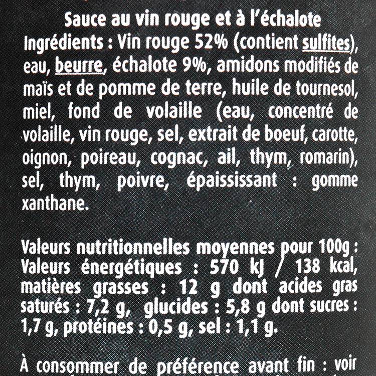La Sauce échalote vin rouge "Comptoir des Saveurs" - 3