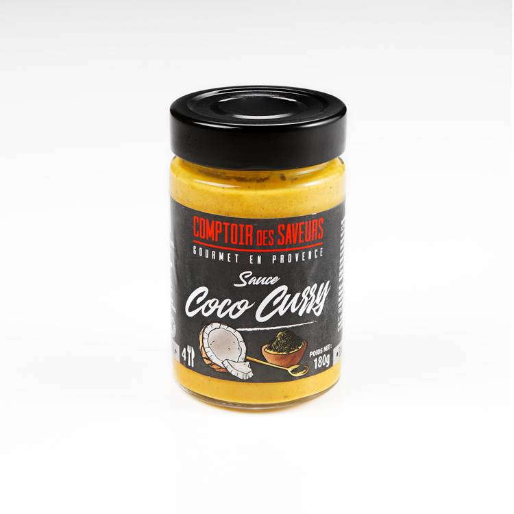 La Sauce coco et curry "Comptoir des Saveurs" - 180g - 2