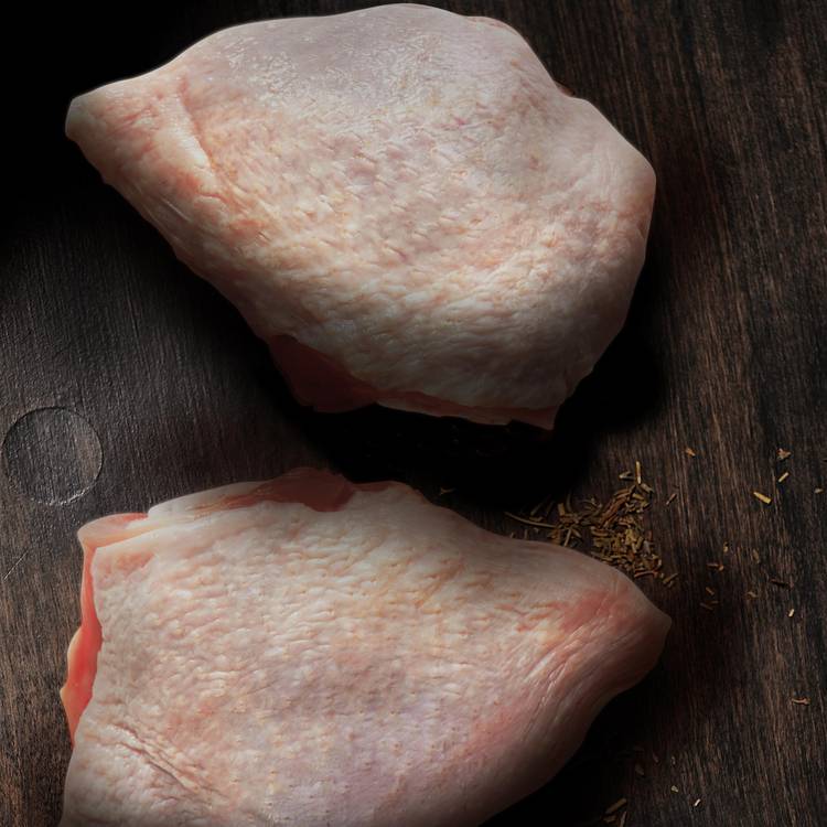 Les Hauts de cuisse de poulet jaune 1kg