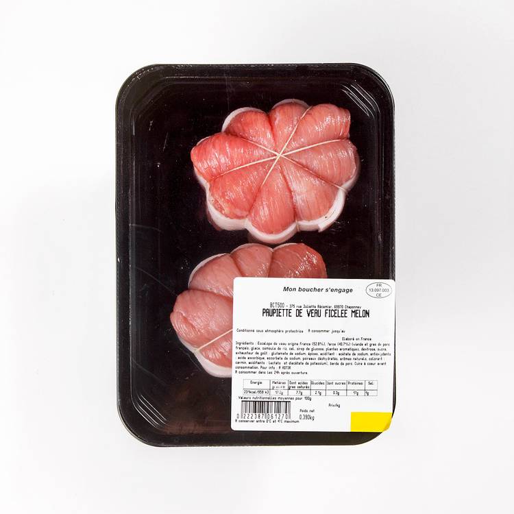 Les Paupiettes de Veau Ficelée melon x2 400g - 2