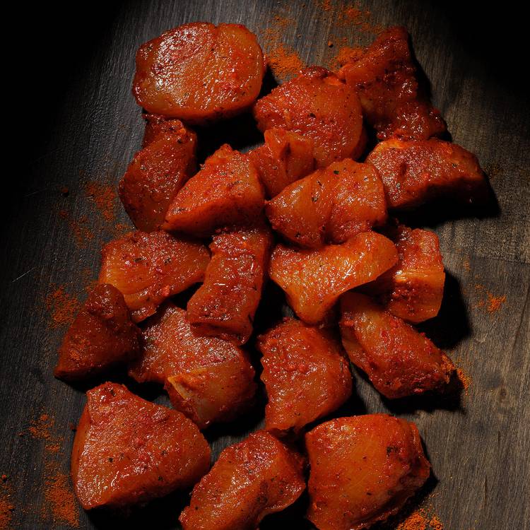 La Poêlée de filet de poulet piment doux fumé