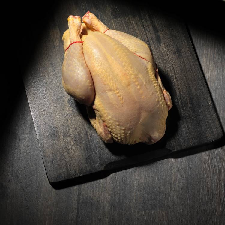 Le Poulet fermier jaune label rouge Halal
