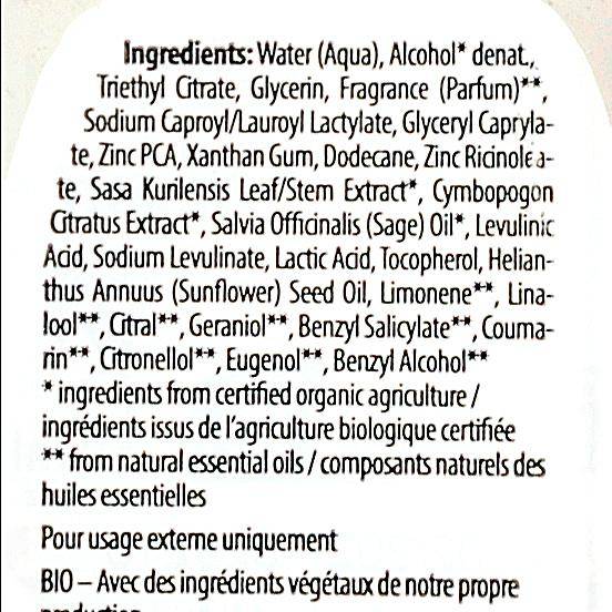 Le Déodorant bille men sensitiv "Lavera" - 2