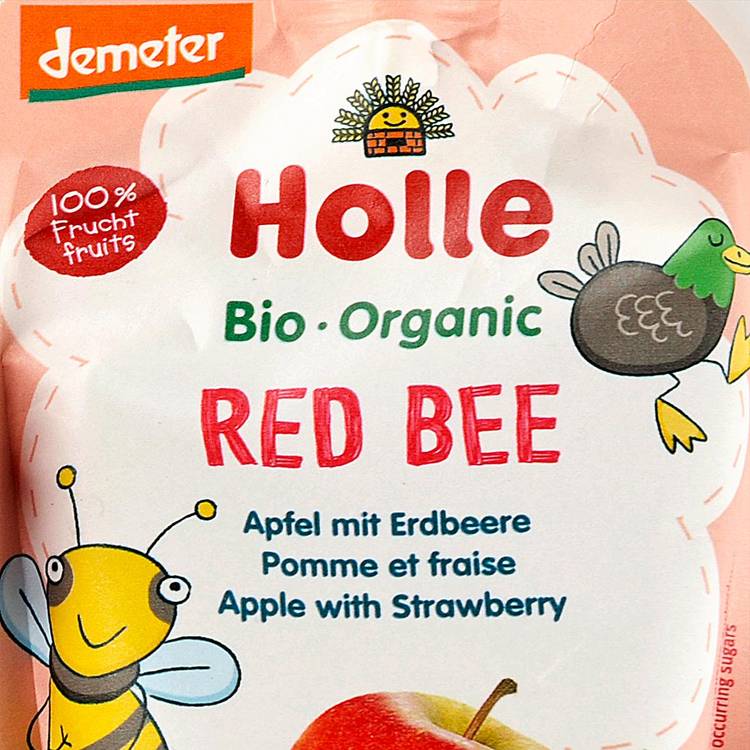 La Gourde pomme fraise BIO - dès 8 mois - 2