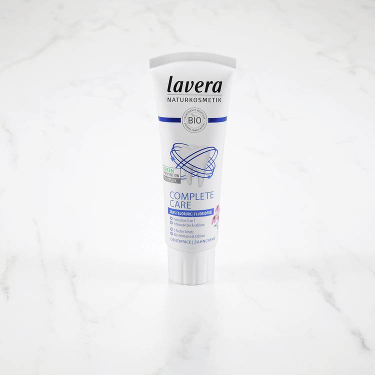 Le Dentifrice complete care sans fluor "Lavera"