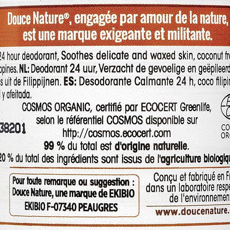 Le Déodorant bille à la noix de coco "Douce nature" - 2