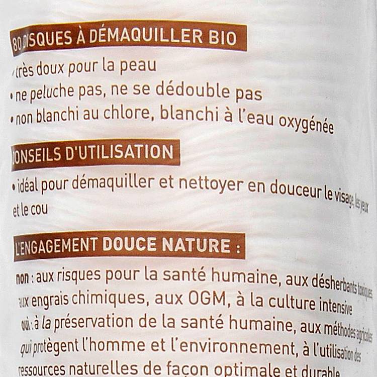 Les Cotons à démaquiller "Douce nature" - 2