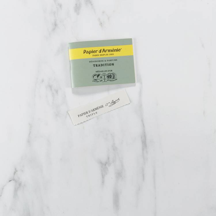 Le Papier d'Arménie tradition