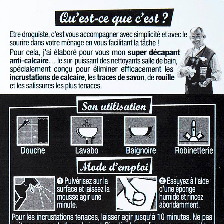 Le Super décapant anti-calcaire "Briochin" - 2