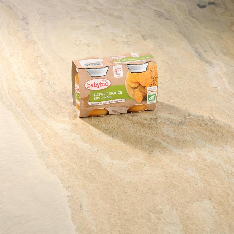 Popote Purée Patate Douce Bio Pour Bébé Dès 4-6 Mois - Gourde 120g, Sans Additifs