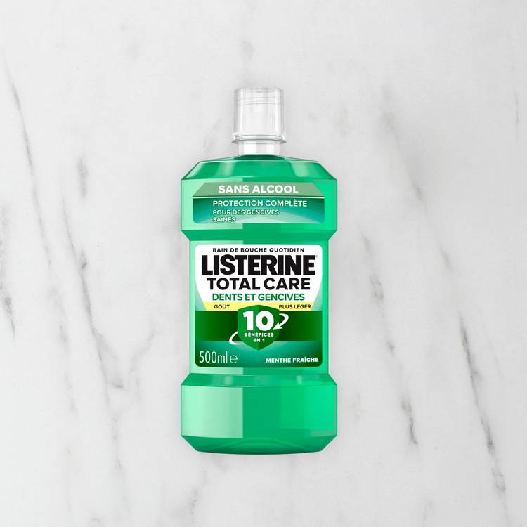 Le Bain de bouche total care menthe "Listerine"