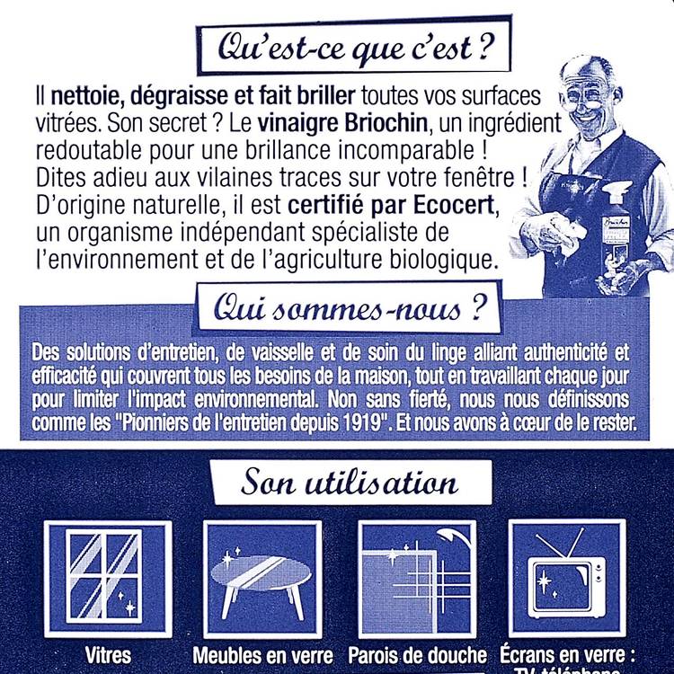 Le Nettoyant pour vitres "Briochin" - 2