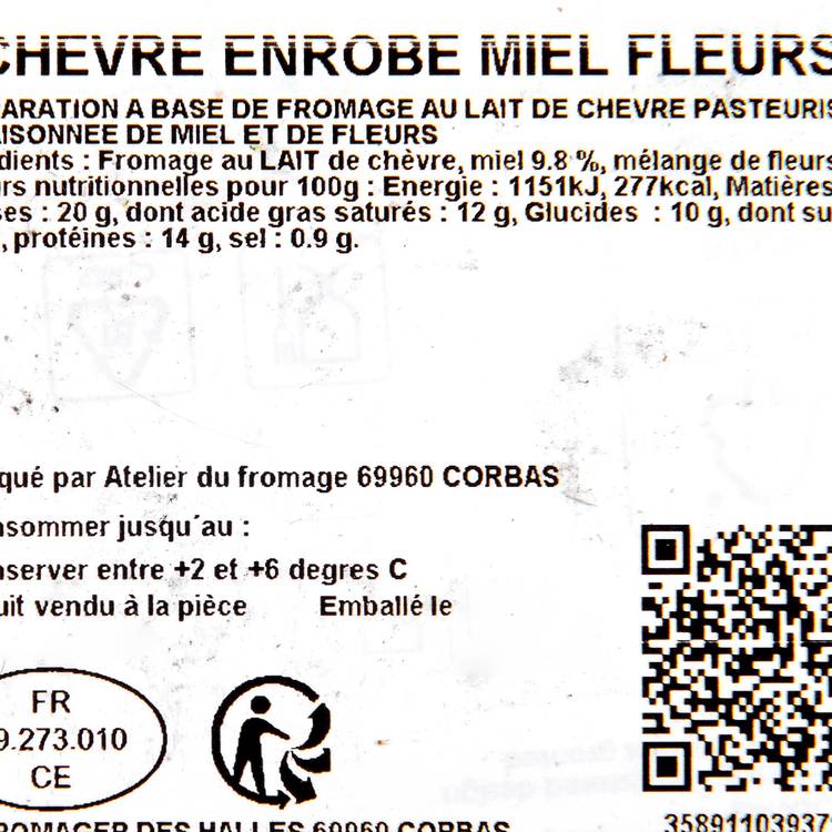 Le Chèvre enrobé de fleur au miel - 3