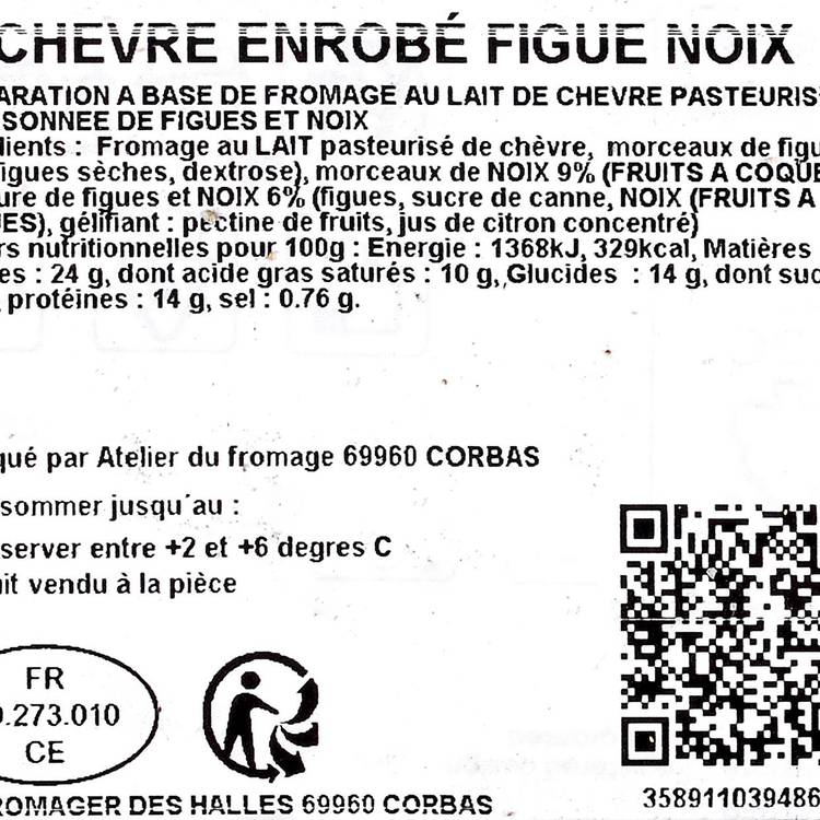 Le Chèvre enrobé figue et noix - 4