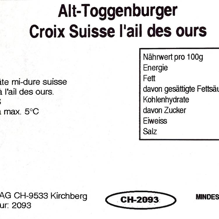 Le Croix Suisse à l'ail des ours - 2