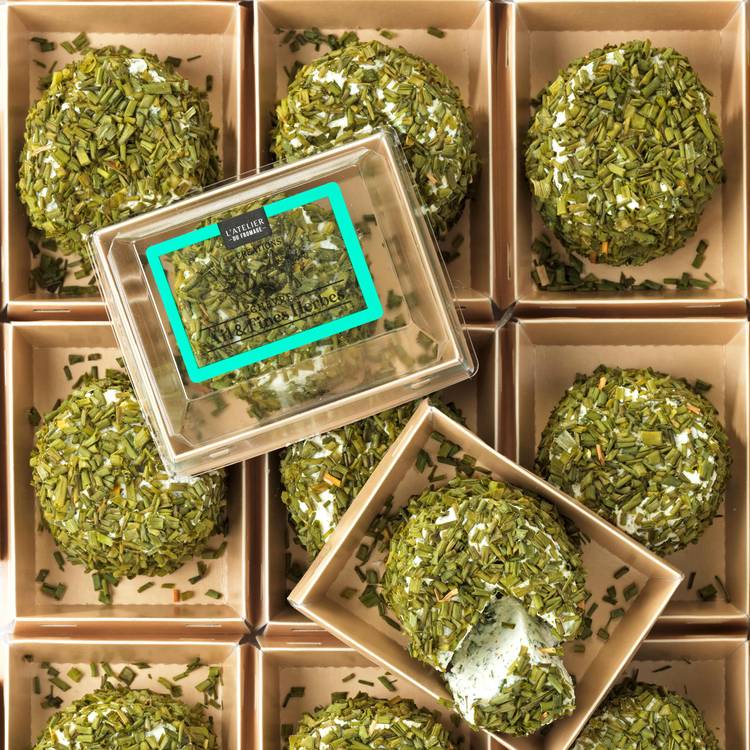 Le Chèvre enrobé ail et fines herbes