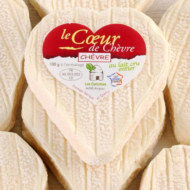 Le Cœur de chèvre 100g