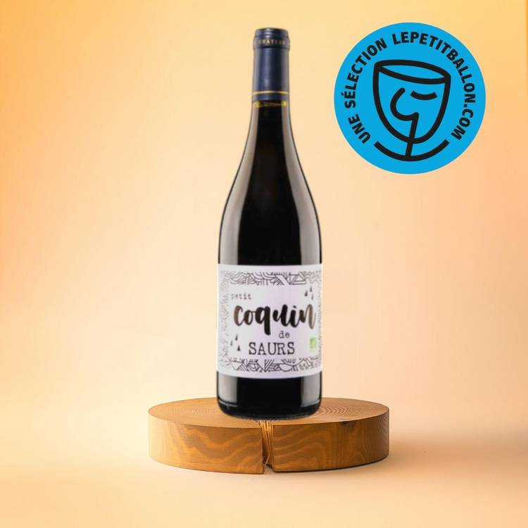 Le Vin rouge "Petit Coquin de Saurs" BIO