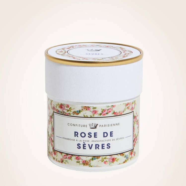 La "Rose de Sèvres x Manufacture de Sèvres " en pot de 250g