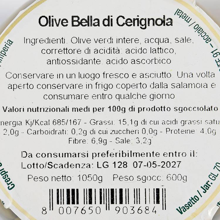 Les Olives Bella di Cerignola Crespi - 2