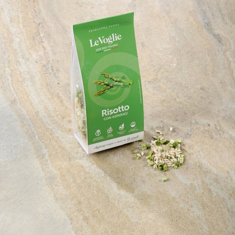 Le Risotto aux asperges "Le Voglie"