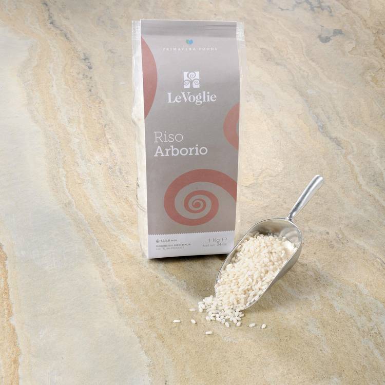 Le Riz arborio pour risotto "Le Voglie"
