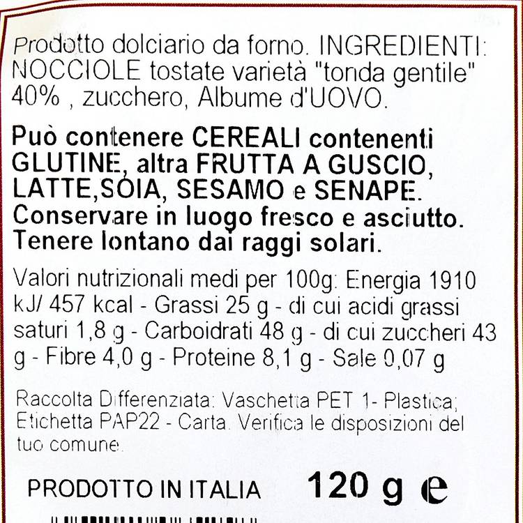 Les BIscotti Brutti e Buoni à la noisette - 2