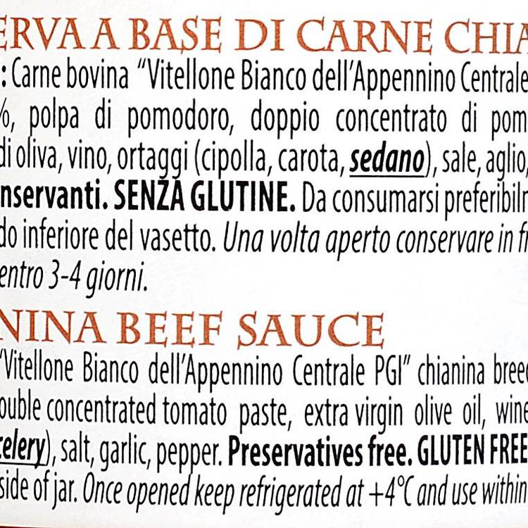 La Sauce Ragù boeuf Chianina - 3