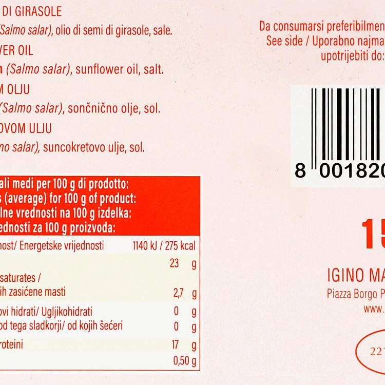 Les Filets de saumon à l'huile "Capri" - 2