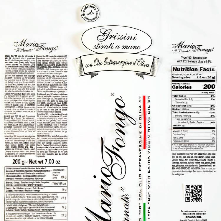 Les Grissini classique - 2