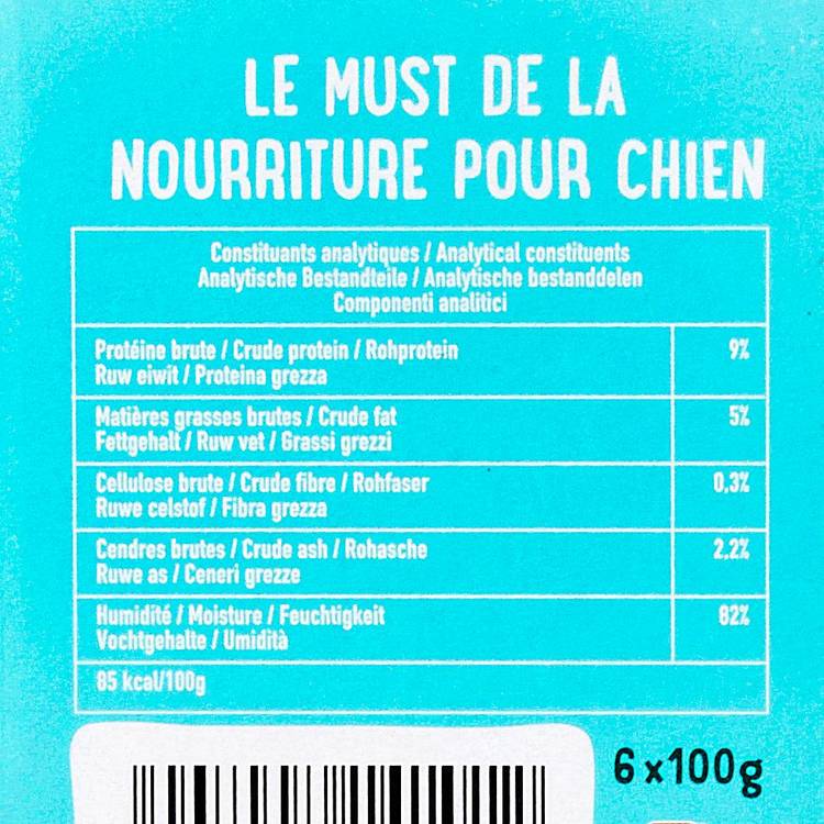 Le Multipack de pâtés pour chien "Edgard & Cooper" - 2