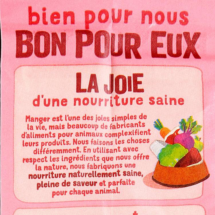 Les Croquettes pour chiot au canard, poulet, bananes plantains, mangues, carottes et pois "Edgard & Cooper" - 3