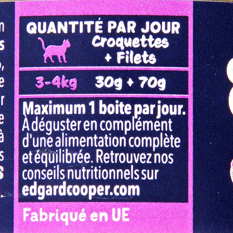 Les Filets de thon et crevettes pour chat "Edgard & Cooper" - 3