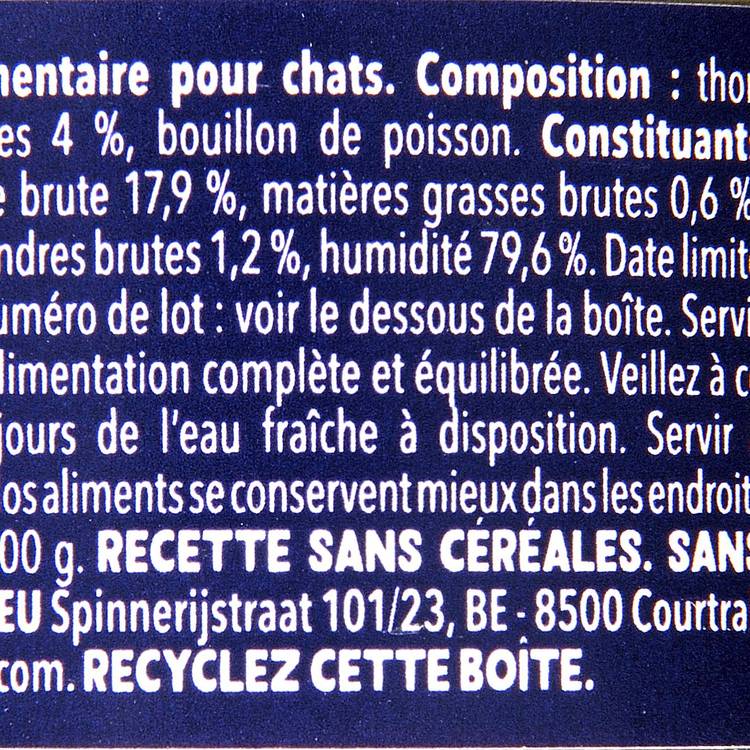 Les Filets de thon et crevettes pour chat "Edgard & Cooper" - 4