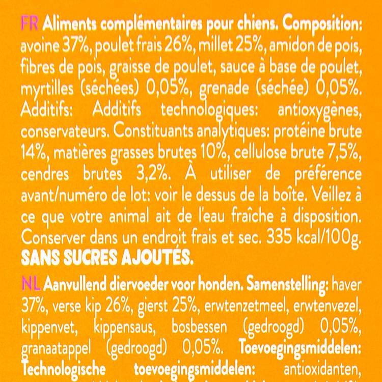 Les Biscuits au poulet pour chien "Edgard & Cooper" - 2