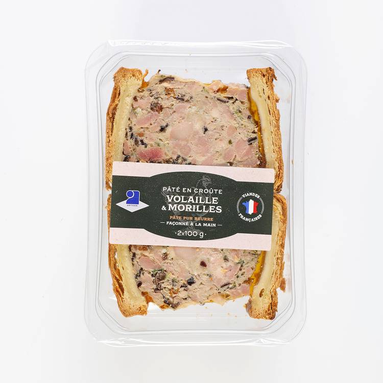 Le Pâté en croûte volaille morilles - 3