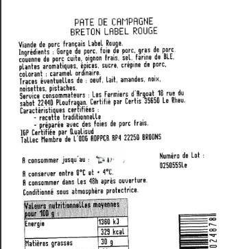 La Terrine de campagne bretonne IGP Label rouge - 3