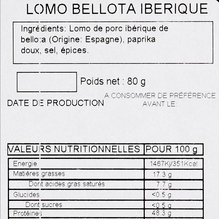 Le Lomo bellota ibérique - 2