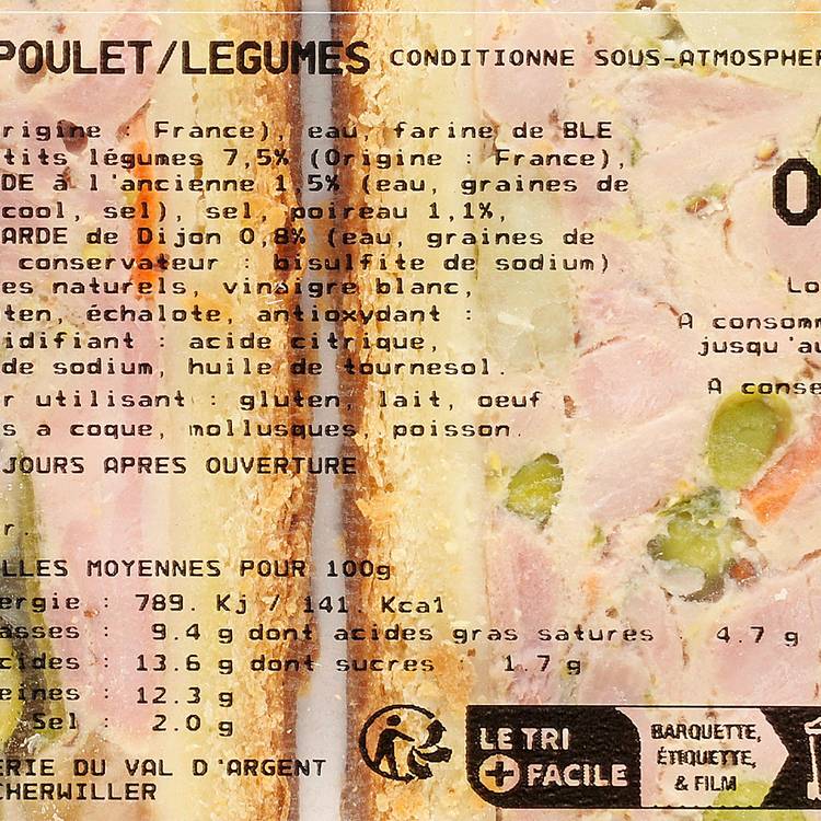 Le Pâté croûte aux petits légumes - 2