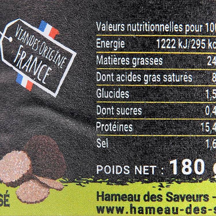 La Pâté de porc à la truffe d'été Label Rouge - 4