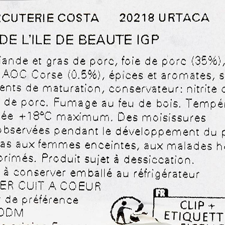 Le Figatellu de l'ile de beauté IGP - 3