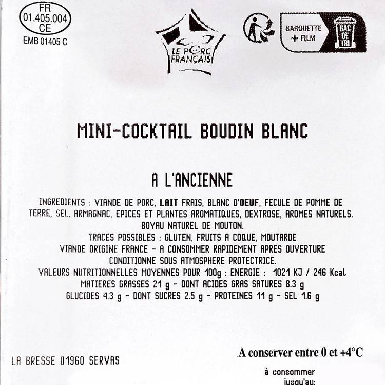 Les Mini boudins blancs à l'ancienne - 3