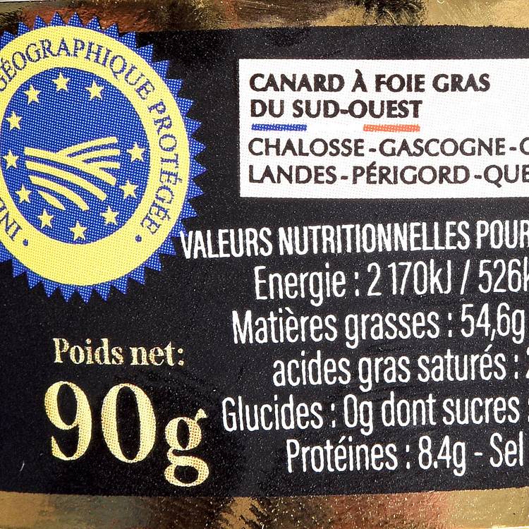 Le Foie gras de canard entier mi-cuit du sud-ouest à la fleur de sel IGP - 3