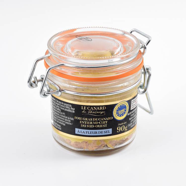 Le Foie gras de canard entier mi-cuit du sud-ouest à la fleur de sel IGP - 4